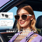 SoundSight Smart Glasses – Bluetooth Sunglasses with Built-In Earphones, UV400 Polarized Lenses & Hands-Free Calling