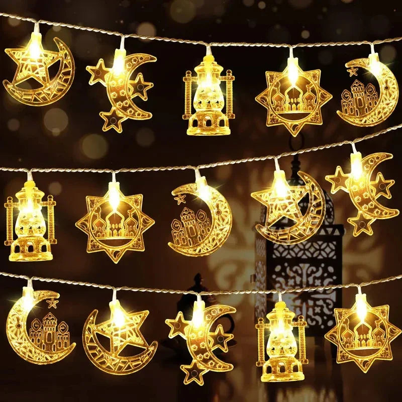 1.5M EID Mubarak LED String Lights-1
