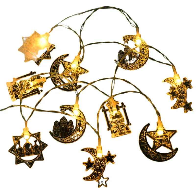 1.5M EID Mubarak LED String Lights-0