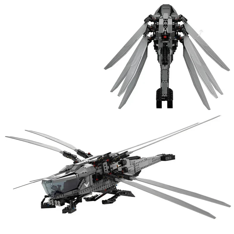 Dune Atreides Ornithopter Building Kit – 1369-Piece Model Set (Compatible with Major Brands-0