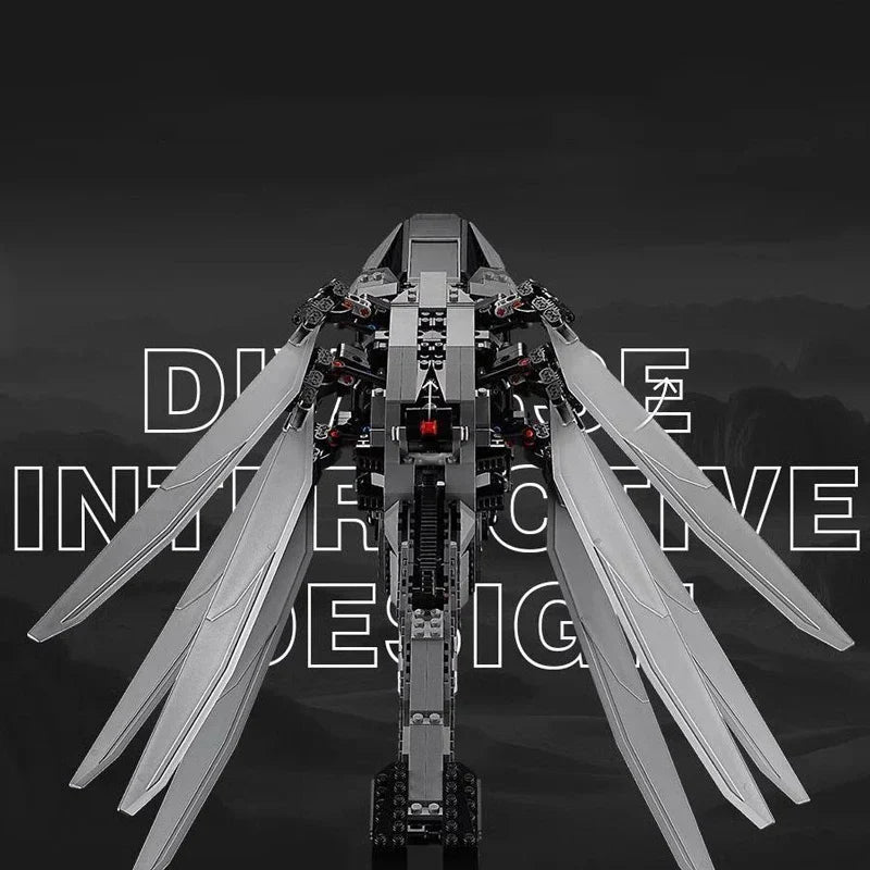 Dune Atreides Ornithopter Building Kit – 1369-Piece Model Set (Compatible with Major Brands-2
