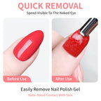 2500ml Nail Gel Polish Remover Professional UV Gel Remover Large Capacity Nail Cleaner