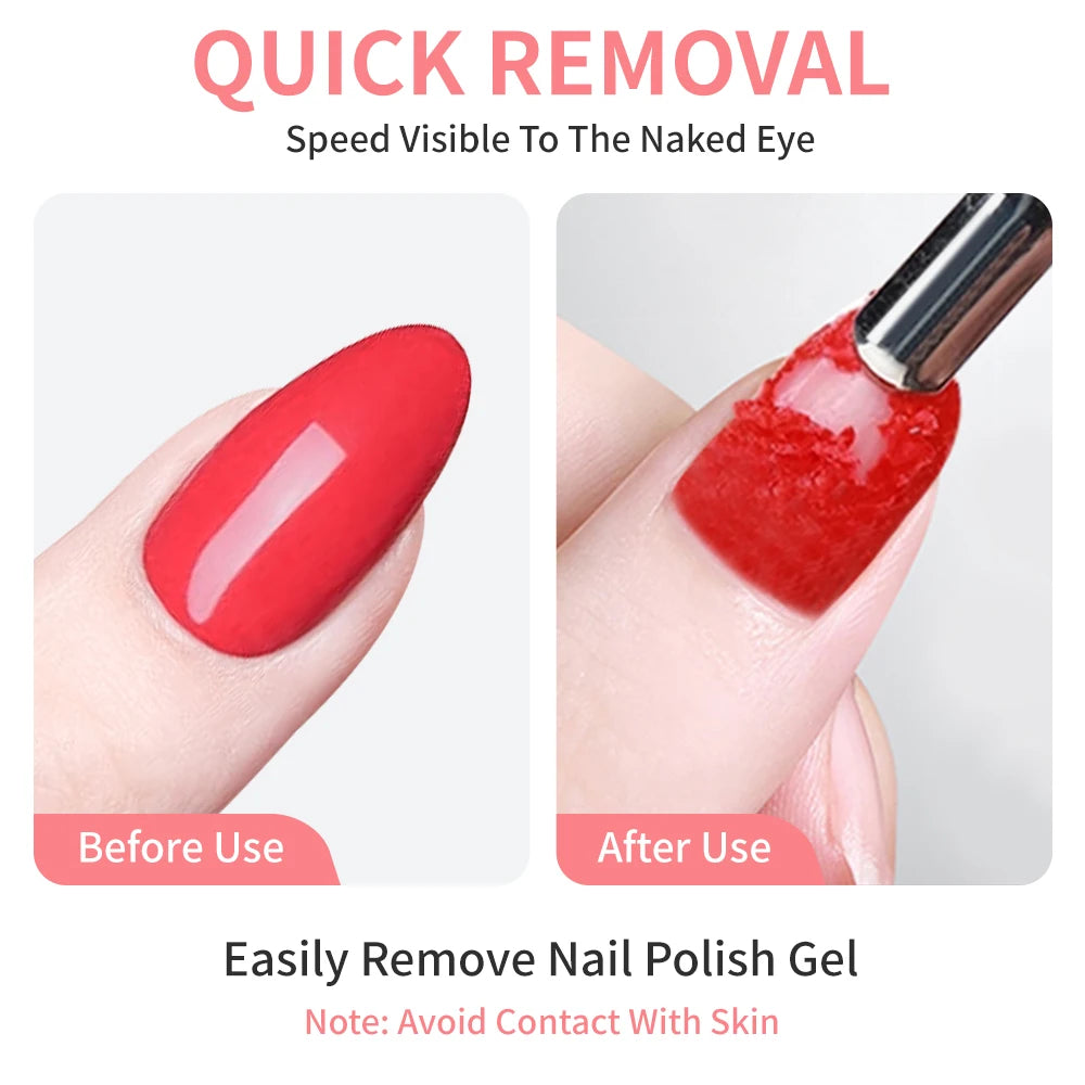 2500ml Nail Gel Polish Remover Professional UV Gel Remover Large Capacity Nail Cleaner