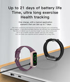 Fitness Trackers for Women Men, Oled Screen Heart Rate Sleep Monitor Step Tracker 25 Sports Modes IP68 Waterproof Smartwatch Activity Tracker, Smart Bracelet Fitness Tracker Watch with Blood Pressure