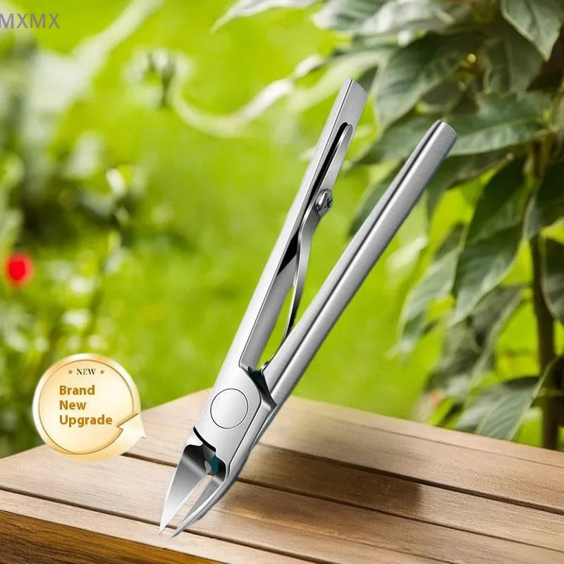 Thick Nail Professional Nail Clipper With Stainless Steel Body For Nail Care And Removing Ingrown Nails