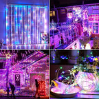 Solar-Powered Sparkle: Christmas Copper Wire String Lights-3