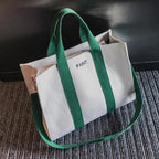 Large Capacity with Removable Bottom Canvas Tote Bag