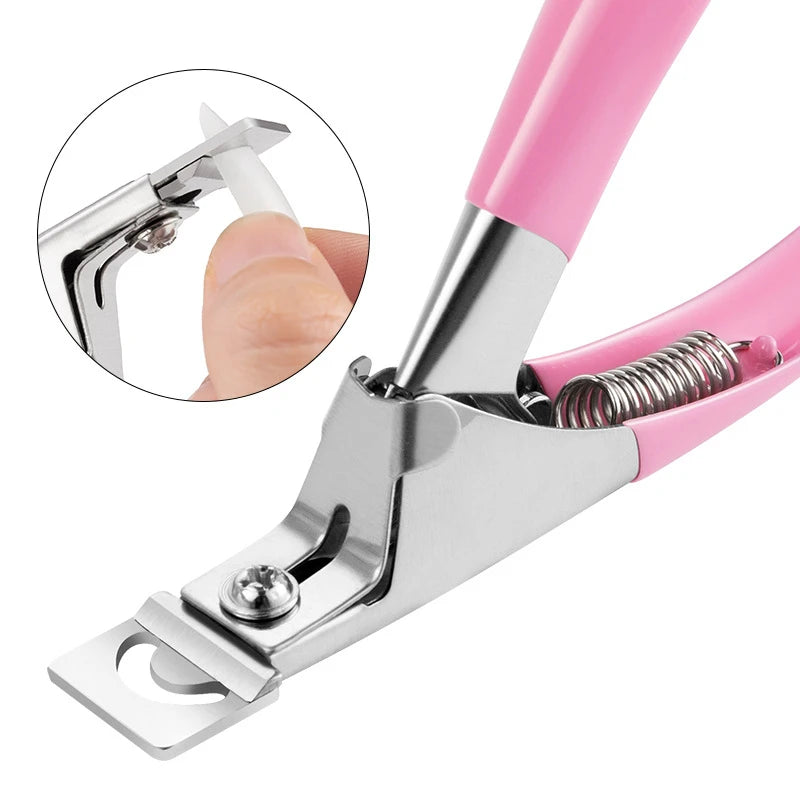 Professional Fake Nail Clipper  Stainless Steel