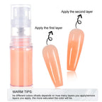 12Colors Ombre Spray Nail Dipping Powder 10g Neon Gradient Pastel Nail Pigment Ombre Spray Powder Diy Nail Supplies $%RT
