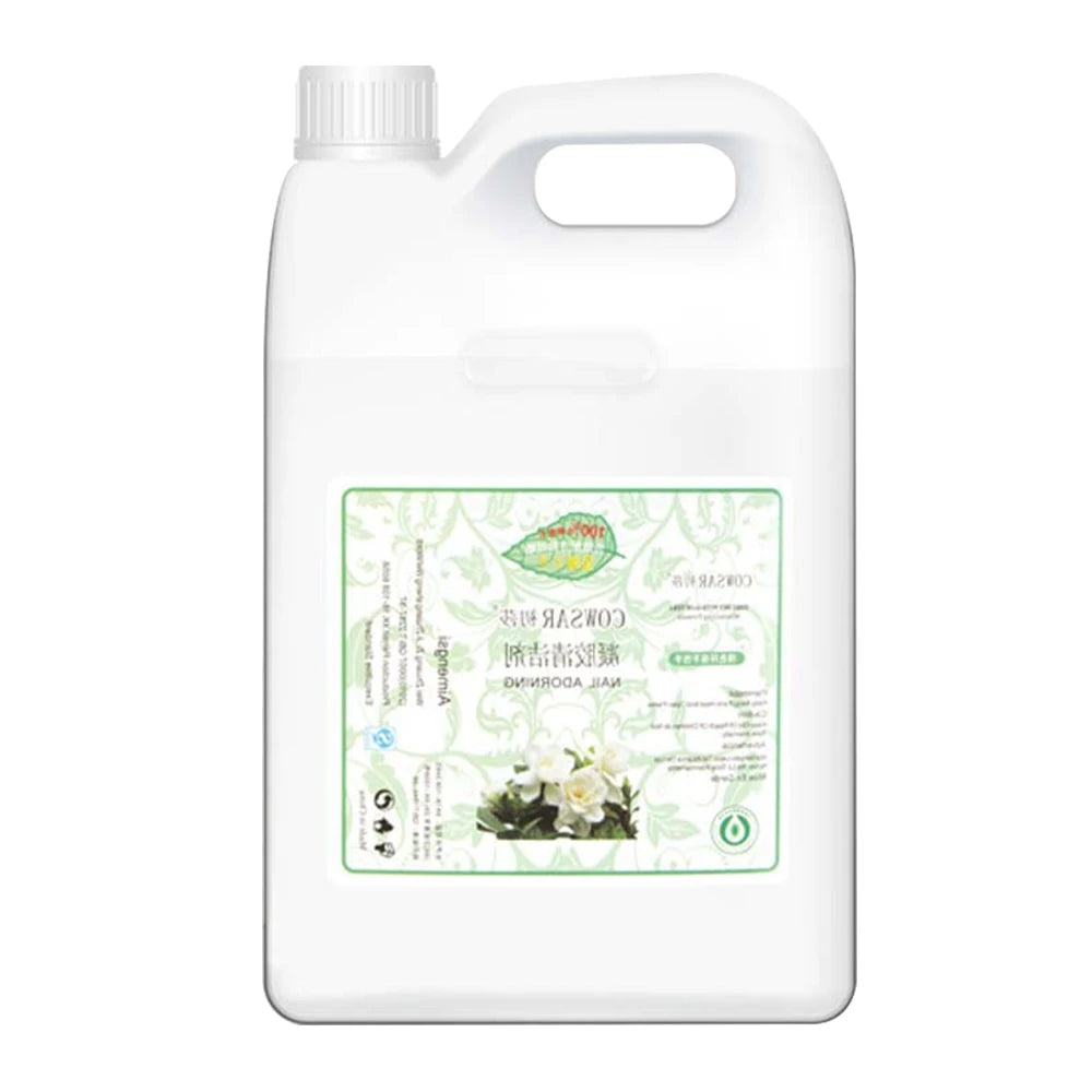 2500ml Nail Gel Polish Remover Professional UV Gel Remover Large Capacity Nail Cleaner