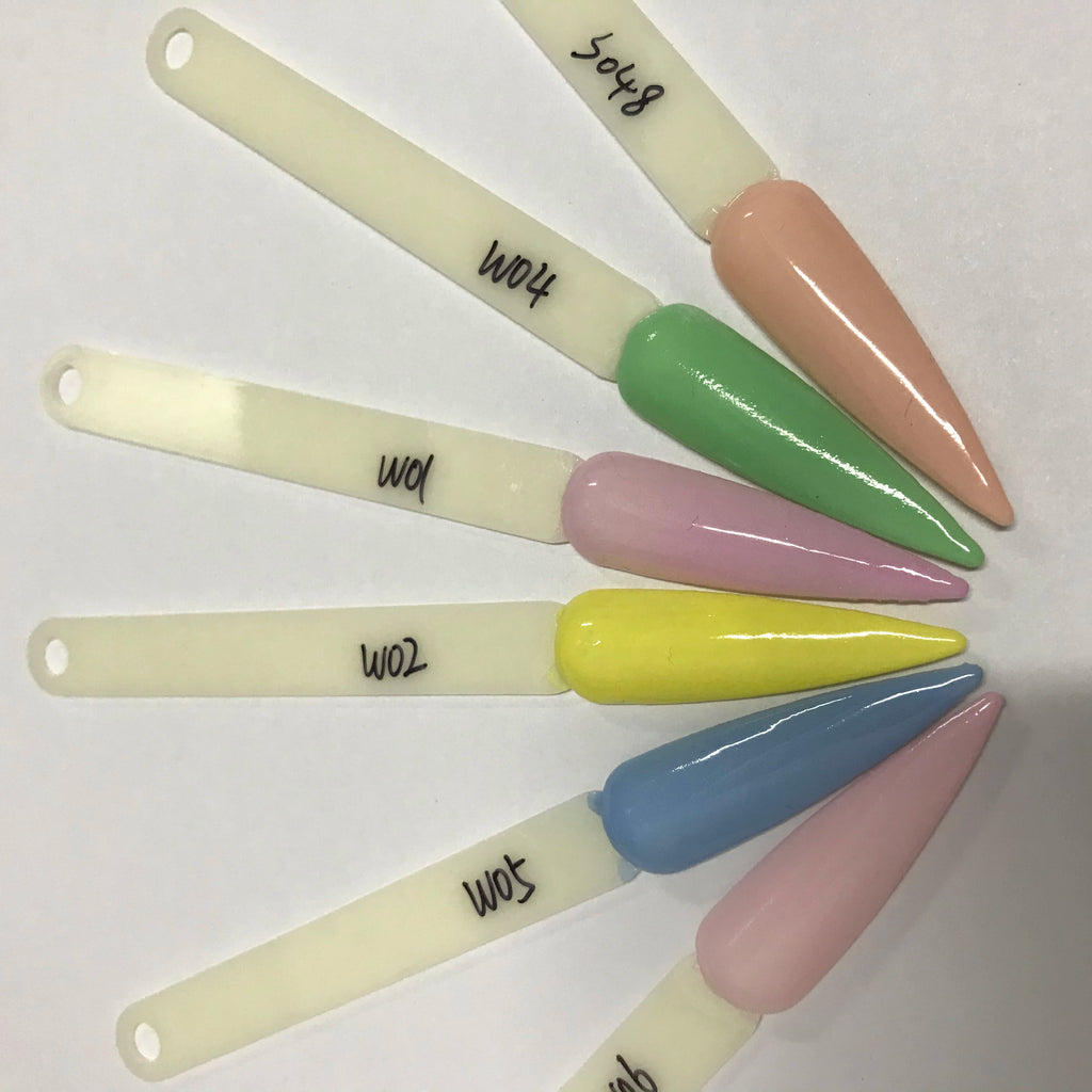 Acrylic Nail Dip Powder Set 10/20/40/50 Jars  (10g Jar )