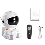 Starry Sky Projector LED Night Light Astronaut Lamp Star Light Rotation Ceiling Lamp Decoration for Bedroom Decoration Gift