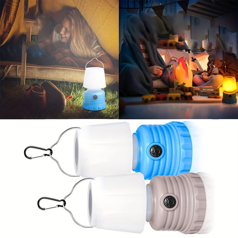 Camping Lantern with Flame Flicker Mode-4