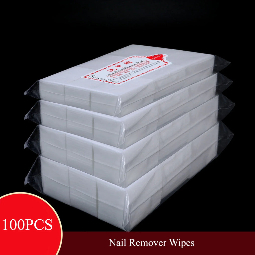 1000Pcs/Pack Manicure Care Supplies Nail Cleaning Cotton Pads Disposable