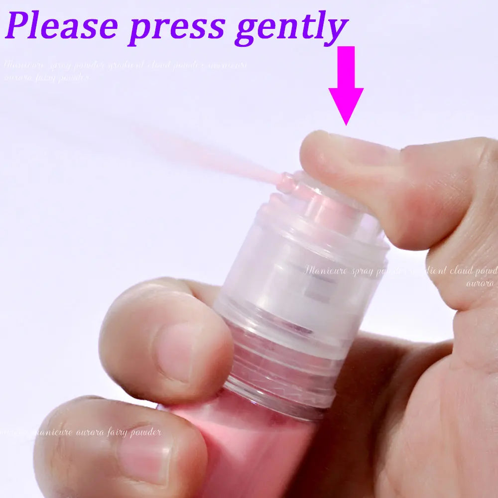 12Colors Ombre Spray Nail Dipping Powder 10g Neon Gradient Pastel Nail Pigment Ombre Spray Powder Diy Nail Supplies $%RT
