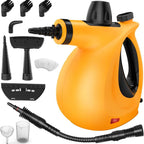 Pressurized Handheld Steam Cleaner & Rechargeable Spin Scrubber
