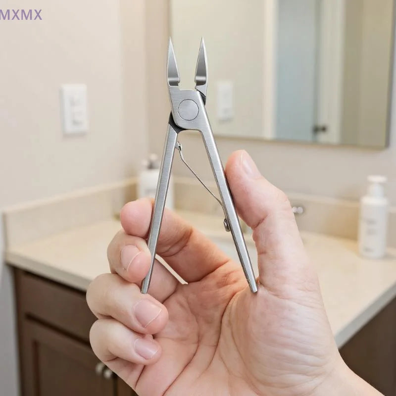 Thick Nail Professional Nail Clipper With Stainless Steel Body For Nail Care And Removing Ingrown Nails