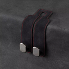 Luxury Suede Double Hook Organizer – Premium Rear Seat Backrest Hook for Changan CS Series & Eado